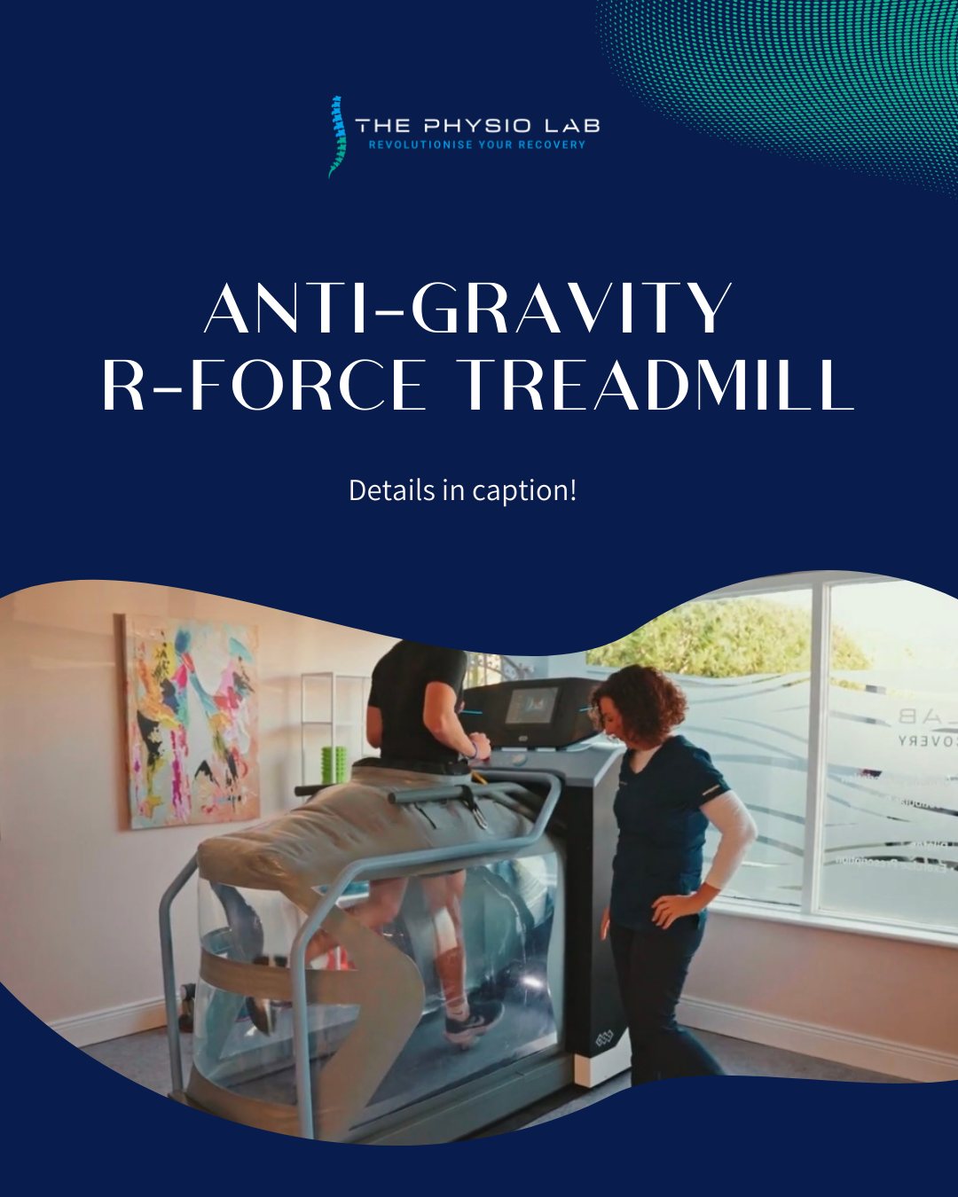 Train, Rehab, Recover—With Less Impact!
The Anti-Gravity R-Force Treadmill uses cutting-edge pressure-controlled technology to reduce your body weight by up to 80%, allowing you to walk, jog, or run with minimal stress on joints, muscles, and ligaments.
Perfect for:
✅ Injury rehab & post-surgery recovery
✅ Pain-free cardio & fitness training
✅ Building strength & mobility safely
Experience faster recovery and safer training in a supportive, controlled environment.
📅 Book your session today: 0504 26090
#ThePhysioLab #BTLireland #AntiGravityTreadmill #InjuryRecovery #LowImpactTraining
Perfect for:
✅ Injury rehab & post-surgery recovery
✅ Pain-free cardio & fitness training
✅ Building strength & mobility safely
Experience faster recovery and safer training in a supportive, controlled environment.
📅 Book your session today: 0504 26090
#ThePhysioLab #BTLireland#AntiGravityTreadmill #InjuryRecovery #LowImpactTraining
