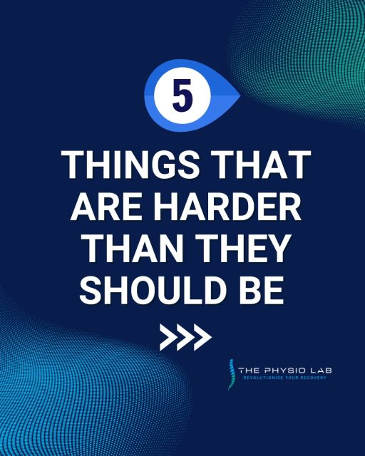 It’s easy to brush off aches, pains or discomfort and tell yourself, “It’ll be grand.”

But when everyday things like getting out of bed, climbing the stairs or putting on your socks start feeling harder than they should, it’s worth paying attention.

These things might be common, but they shouldn’t become your normal.

If you’d like to chat with one of our team, give us a call on 0504 26090.

Which everyday task do you find the most challenging? Let us know below 👇 #thephysiolab #thurles #tipperary #physiocare #physiotipp